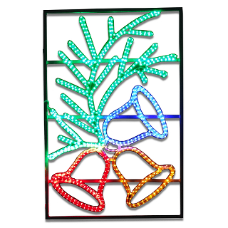 Ornament stâlp "3 Clopoţei"